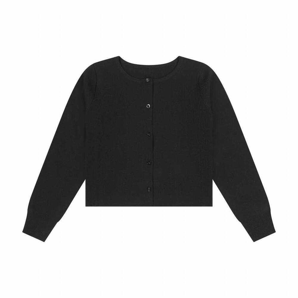 NEW RETROKID girls mae knit cardigan in black